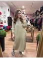 Vestido Marta Camel