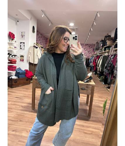 Cardigan Amaia verde