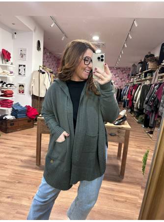 Cardigan Amaia verde