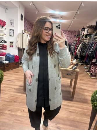 Cardigan Topitos Taupe