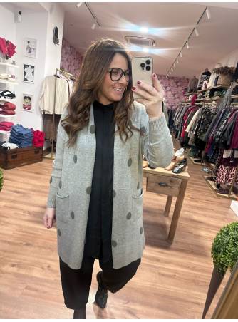 Cardigan Topitos Taupe