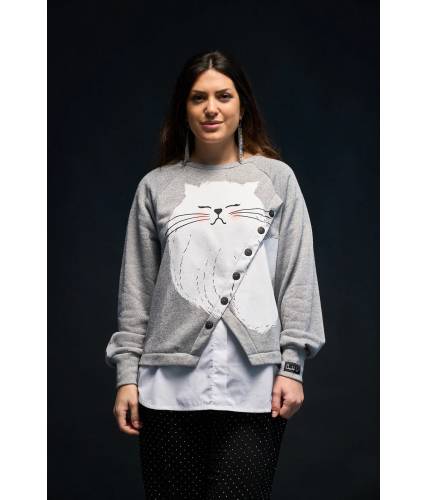 Sudadera Gato 