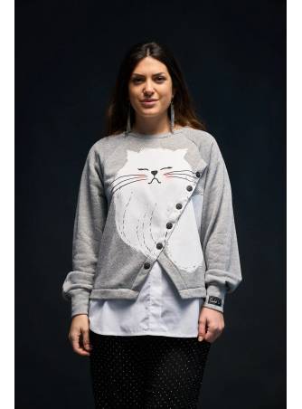 Sudadera Gato 