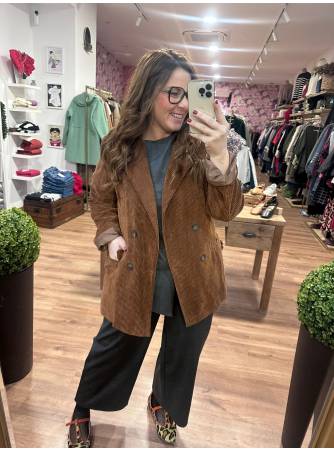 Blazer pana marron