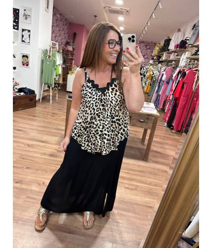 Blusa Darissa animal print