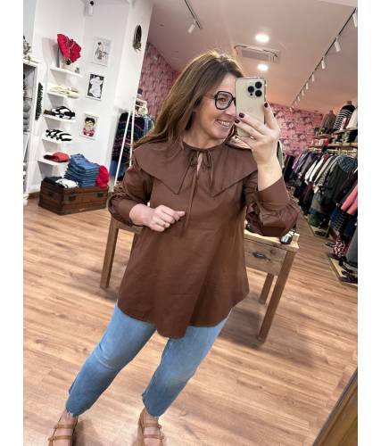 Blusa Coralie Chocolate