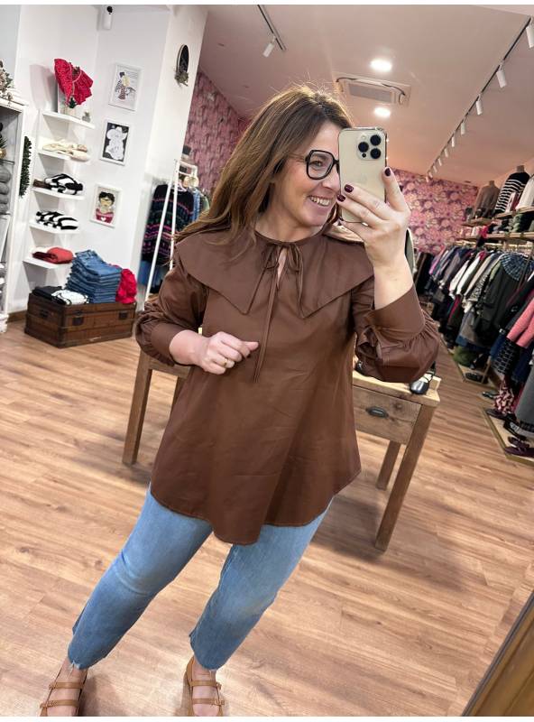 Blusa Coralie Chocolate