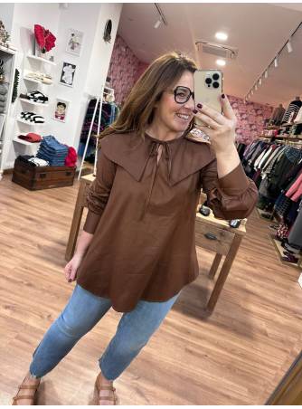 Blusa Coralie Chocolate