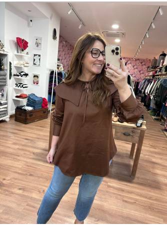 Blusa Coralie Chocolate