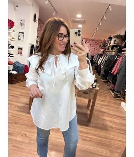 Blusa Coralie Blanca