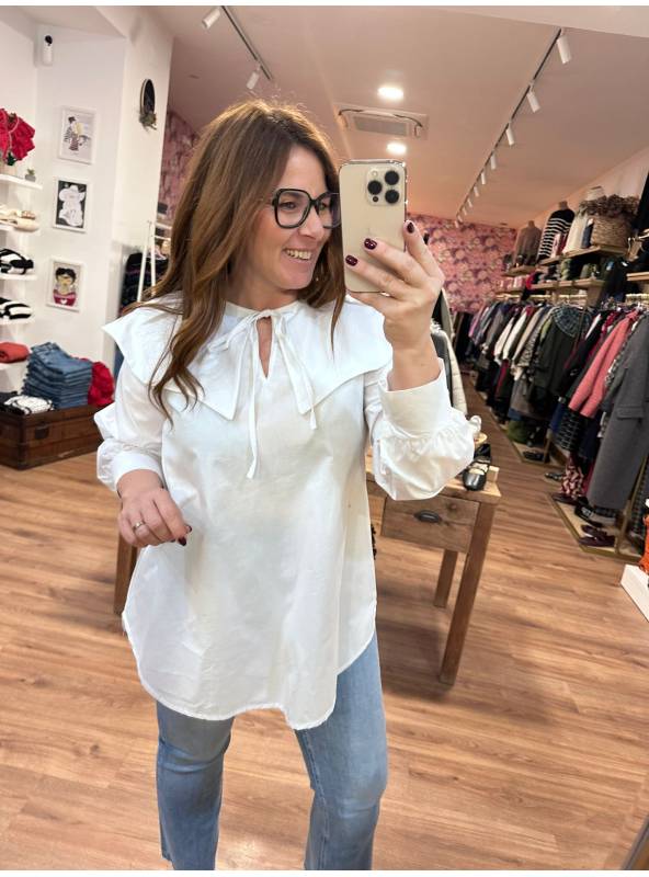 Blusa Coralie Blanca