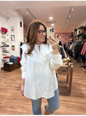 Blusa Coralie Blanca