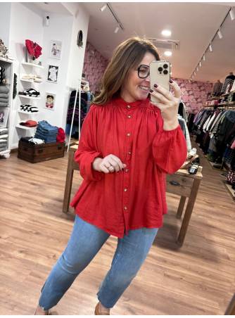 Blusa Fayette roja