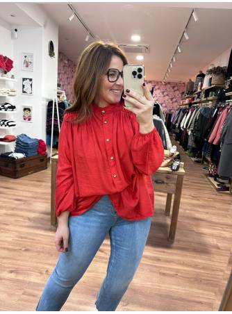 Blusa Fayette roja