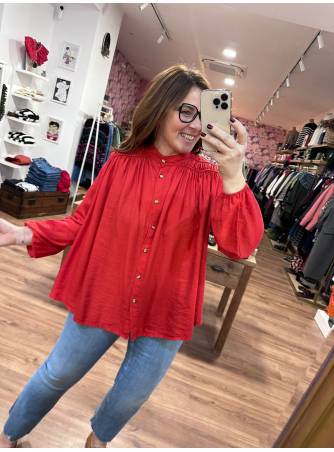 Blusa Fayette roja