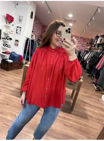 Blusa Fayette roja