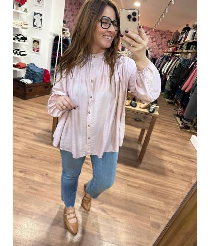 Blusa Fayette rosa palo