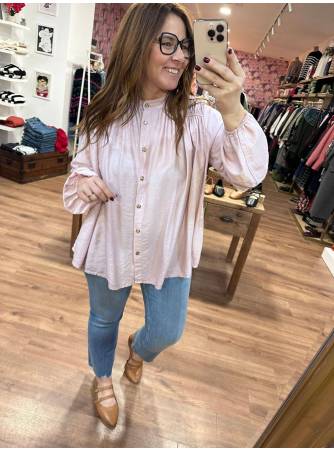 Blusa Fayette rosa palo