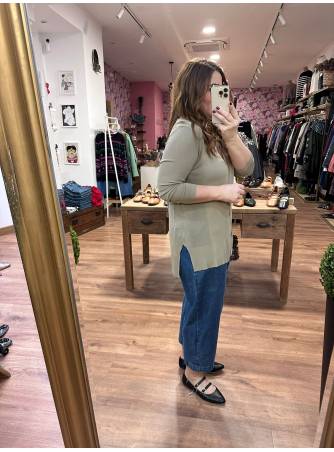 Cardigan Elle taupe