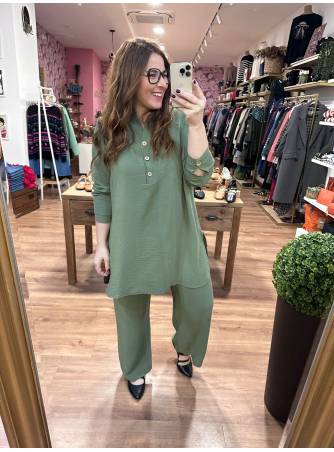 Conjunto Mery verde