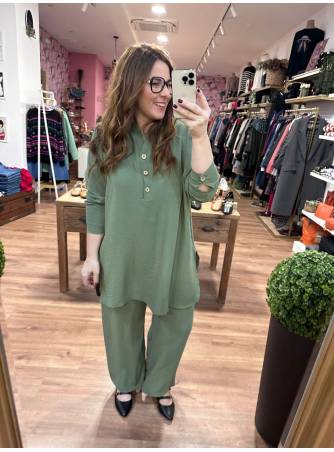 Conjunto Mery verde