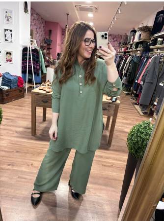 Conjunto Mery verde