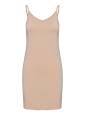 VESTIDO COMBINACION BEIGE